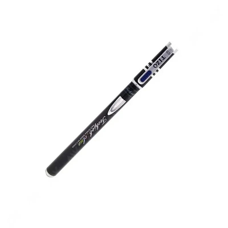 bút bi nước tizo TG 310 0.5mm màu đen có thiết kế hiện đại, thon gọn và nắp đậy tiện lợi