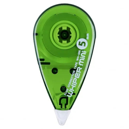 Băng xóa plus WH-505 mini màu xanh lá thiết kế nhỏ gọn tiện lợi với đầu xóa 5mm