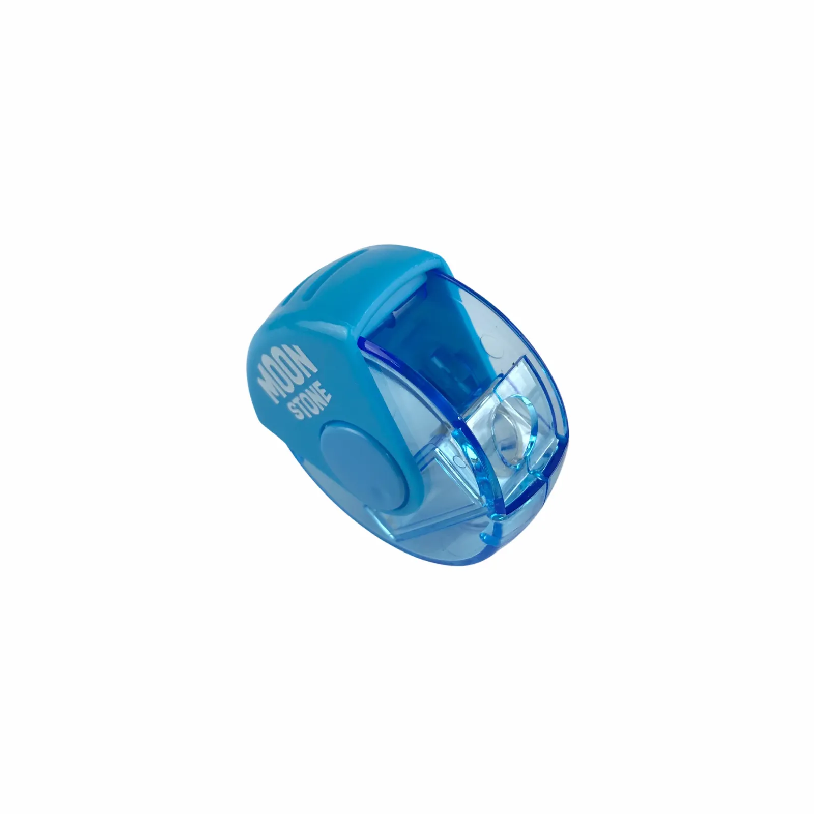 Gọt chì Deli 0554 màu xanh dương hình đĩa bay Moon Stone tiện dụng