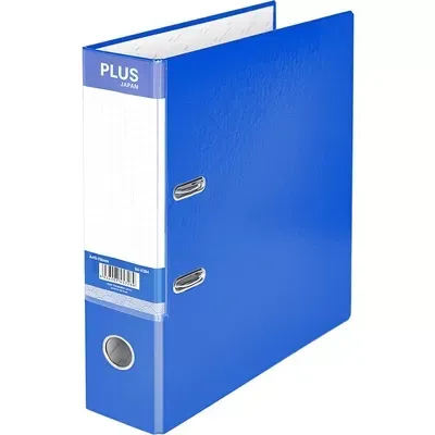 Bìa còng bật Plus màu xanh dương dùng để lưu trữ tài liệu văn phòng