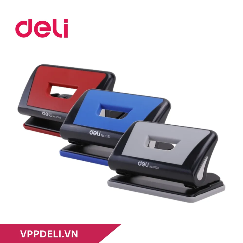 MÁY ĐỤC LỖ DELI E0103 – 10 TỜ