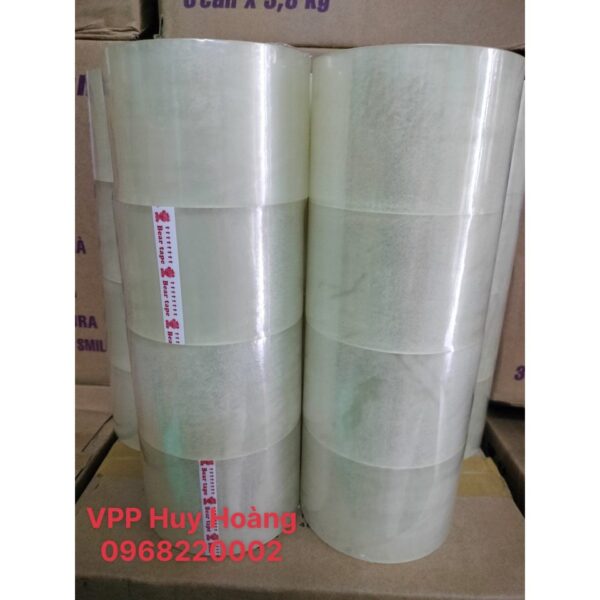 Ảnh Băng dính trong 7cm 80Y (4c/cây) cho doanh nghiệp