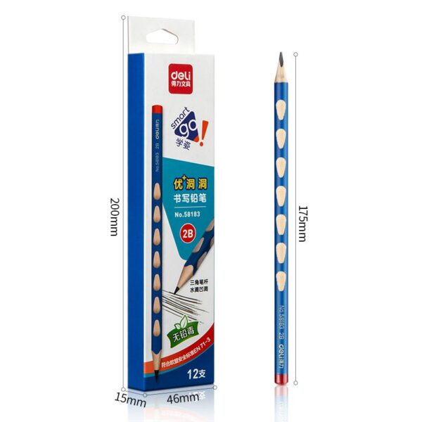Ảnh Bút chì 2B Deli C016 (12c/hộp) cho doanh nghiệp