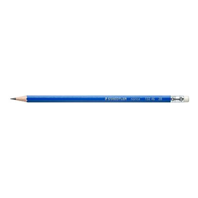 Ảnh Bút chì Đức 132 46 xanh 2B có tẩy (12c/h)_3