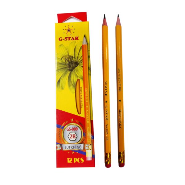 Ảnh Bút chì Gstar 009 - 2B (12c/h) cho doanh nghiệp