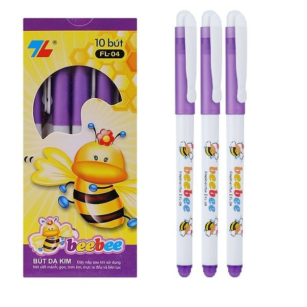 Bút dạ kim TL Bebe FL04 10c/h_1 Ảnh Bút dạ kim TL Bebe FL04 10c/h cho doanh nghiệp