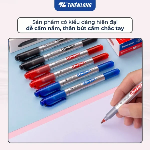 Ảnh Bút lông dầu PM04đỏ 10c/h_2
