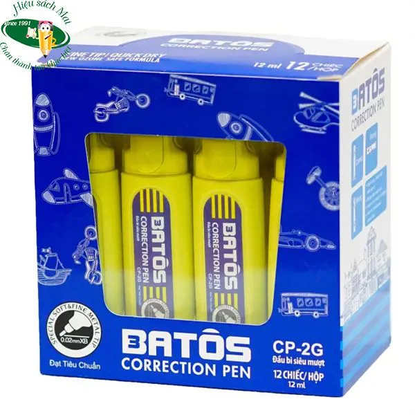 Ảnh Bút xóa Batos CP-2G (12c/1h)_3