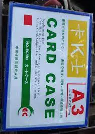 Ảnh Card Case nam châm A3 cho doanh nghiệp