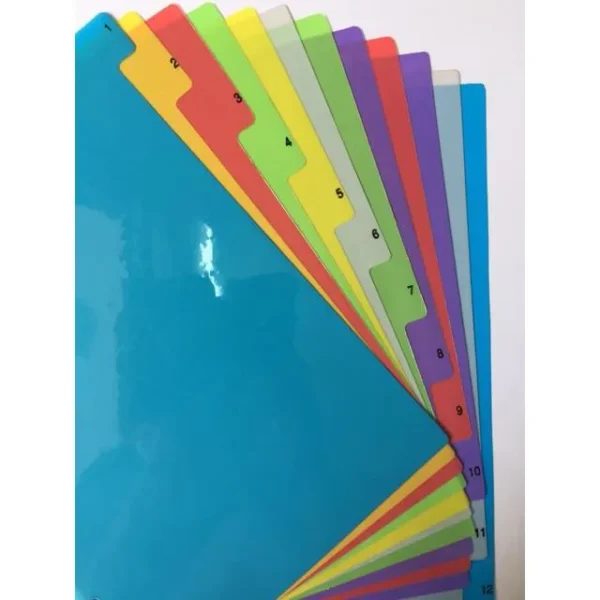 Ảnh Chia file bìa 1-12 - 1 bộ/túi_4