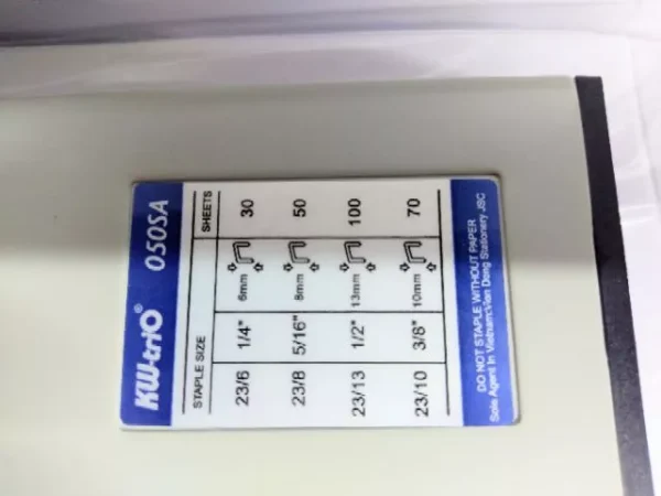 Ảnh Dập ghim đại Kwtrio 50SA -100 tờ cho doanh nghiệp