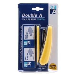 Dập ghim nhỏ Double A ST-10SA ( kèm 2 hộp ghim)_1 Ảnh Dập ghim nhỏ Double A ST-10SA ( kèm 2 hộp ghim) cho doanh nghiệp