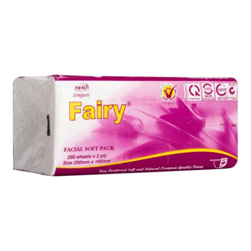 Giấy ăn gói Fairy (280 tờ/gói) (40g/thùng)_1 Ảnh Giấy ăn gói Fairy (280 tờ/gói) (40g/thùng)_1