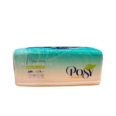 Ảnh Giấy ăn gói Posy (180 tờ/gói) 1 thùng/48 gói_2