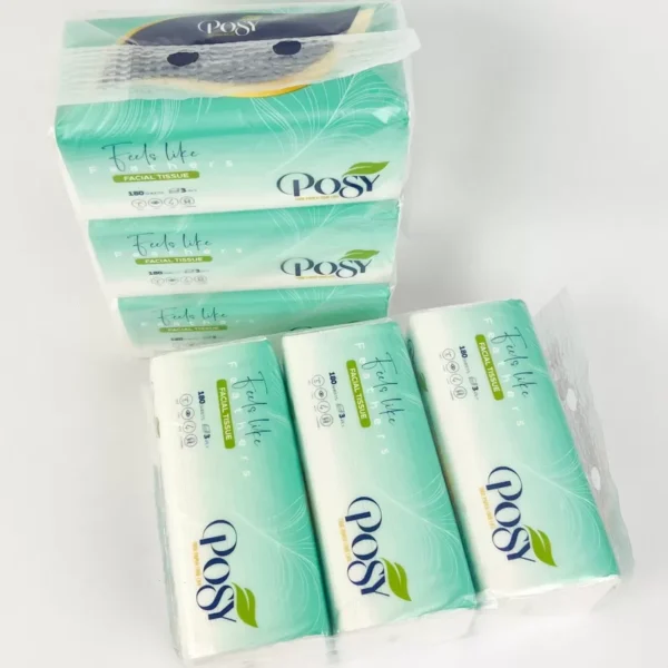 Ảnh Giấy ăn gói Posy (180 tờ/gói) 1 thùng/48 gói_3