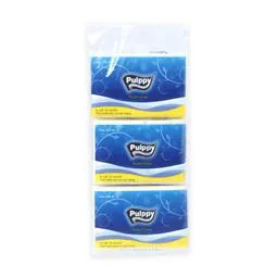 Ảnh Giấy ăn gói nhỏ Pulpy (6 gói nhỏ/bịch) 600g/1t_2