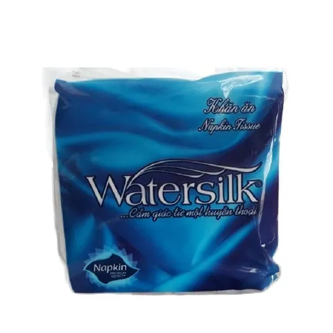 Ảnh Giấy ăn gói vuông Watersilk 120 tờ (42 gói/thùng) cho doanh nghiệp