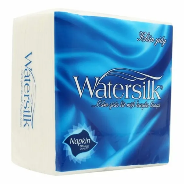 Ảnh Giấy ăn gói vuông nhỏ Watersilk cho doanh nghiệp