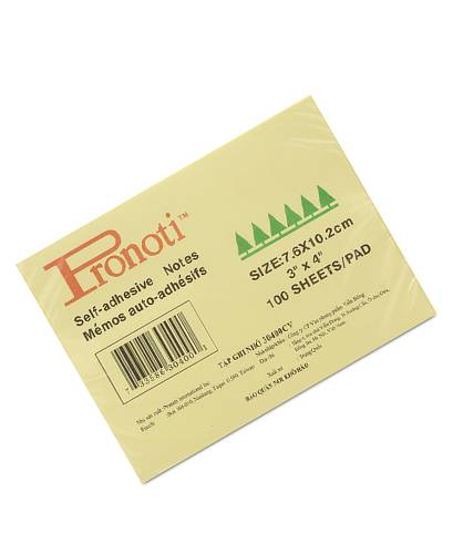Ảnh Giấy note màu 3x4 Pronti cho doanh nghiệp