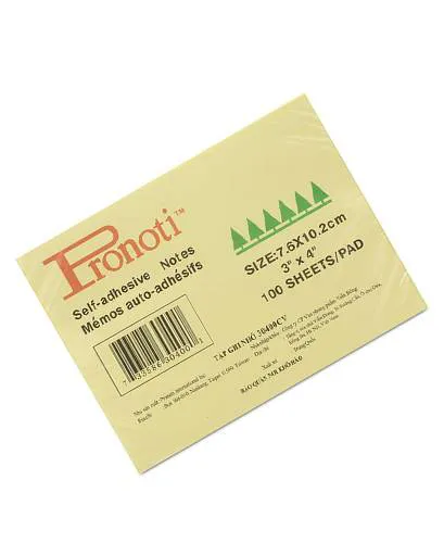 Ảnh Giấy note vàng Pronti 3x4(7,5x10)SN 657_4