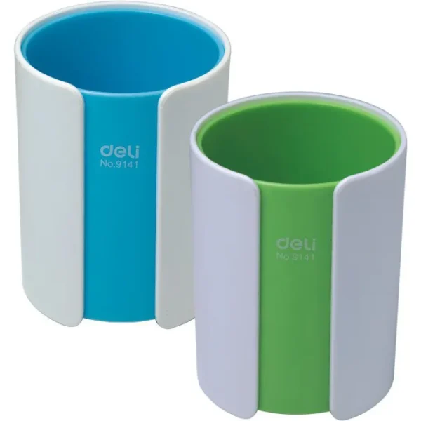 Khay cắm bút Deli tròn - 9141_1 Ảnh Khay cắm bút Deli tròn - 9141 cho doanh nghiệp