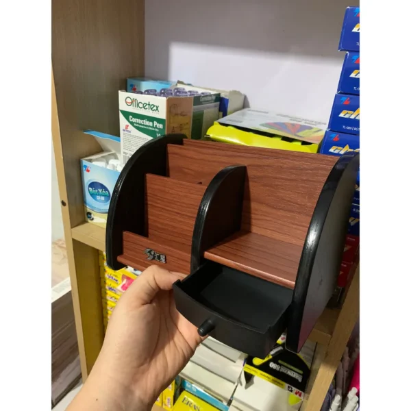 Ảnh Khay cắm bút gỗ 1013 cho doanh nghiệp