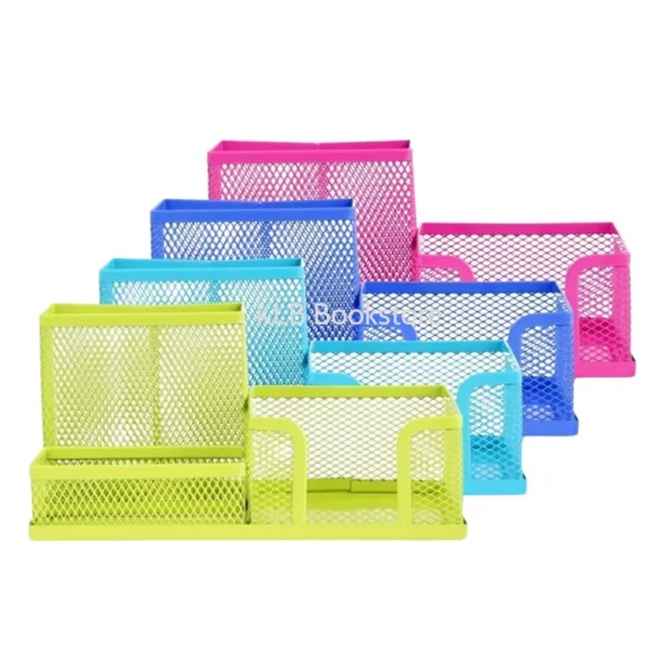 Khay cắm bút sắt Deli - 9154 (có 4 mầu) vuông_1 Ảnh Khay cắm bút sắt Deli - 9154 (có 4 mầu) vuông_1
