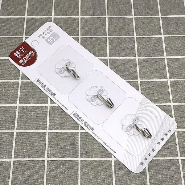Ảnh Móc dính tường sắt ( 3c/vỉ )_1