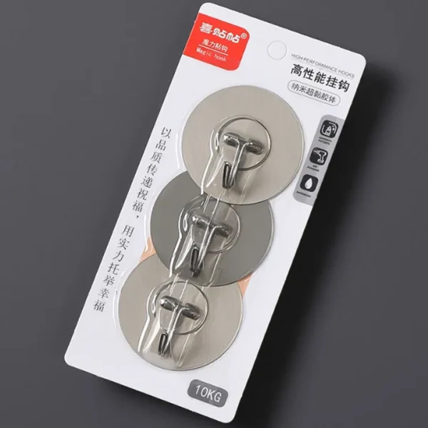 Ảnh Móc dính tường sắt ( 3c/vỉ )_4