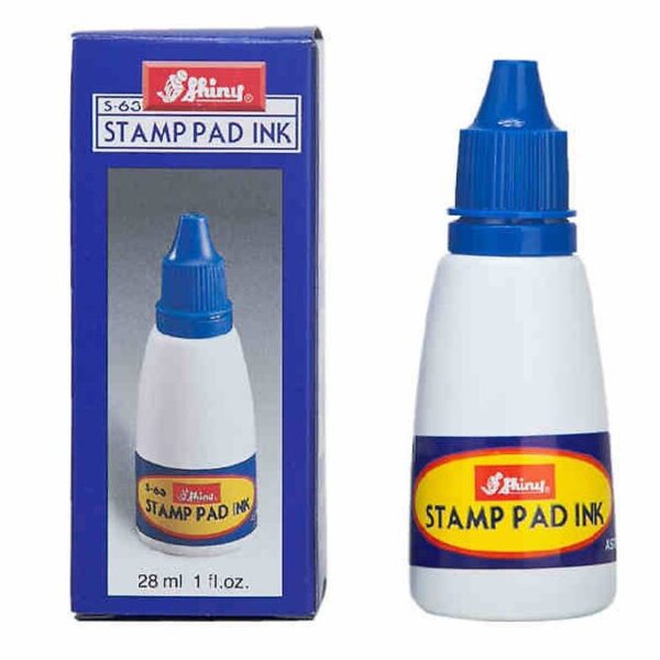 Mực dấu Shiny S622 , S63 XANH_1 Ảnh Mực dấu Shiny S622 , S63 XANH_1