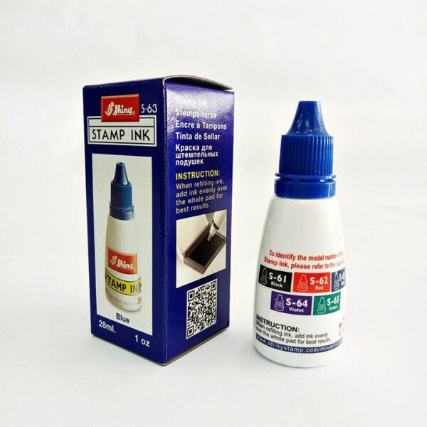 Ảnh Mực dấu Shiny S622 , S63 XANH_3