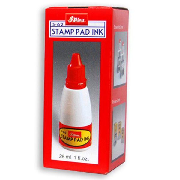 Ảnh Mực dấu shiny S622 đỏ_1
