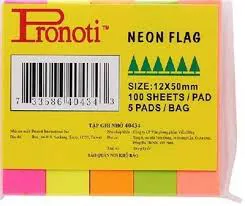 Ảnh Phân trang giấy 5 mầu Pronti 40434(5x12mm) cho doanh nghiệp