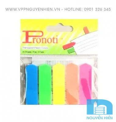 Ảnh Phân trang nhựa 5 mầu Pronti 45502,45701 mũi tên (48t/h) cho doanh nghiệp