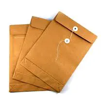 Ảnh Phong bì A4 xi măng có đáy (có dây cài) cho doanh nghiệp