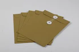 Ảnh Phong bì A4 xi măng không đáy (có dây cài) cho doanh nghiệp
