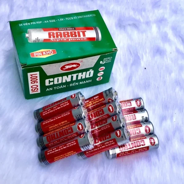 Pin 2A con thỏ(20đ/h)_1 Ảnh Pin 2A con thỏ(20đ/h) cho doanh nghiệp