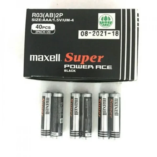 Ảnh Pin 3A Maxel (20 đôi/ hộp)_2