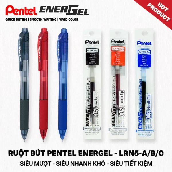 Ảnh Ruột bút ký Pentel - BL55C (LRN5)(12c/h)_2