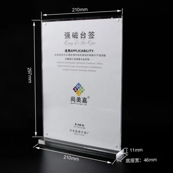 Ảnh Rút chân A4 đứng nam châm 4 góc T808_1