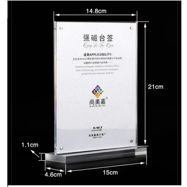 Ảnh Rút chân A5 đứng nam châm 4 góc T807_2