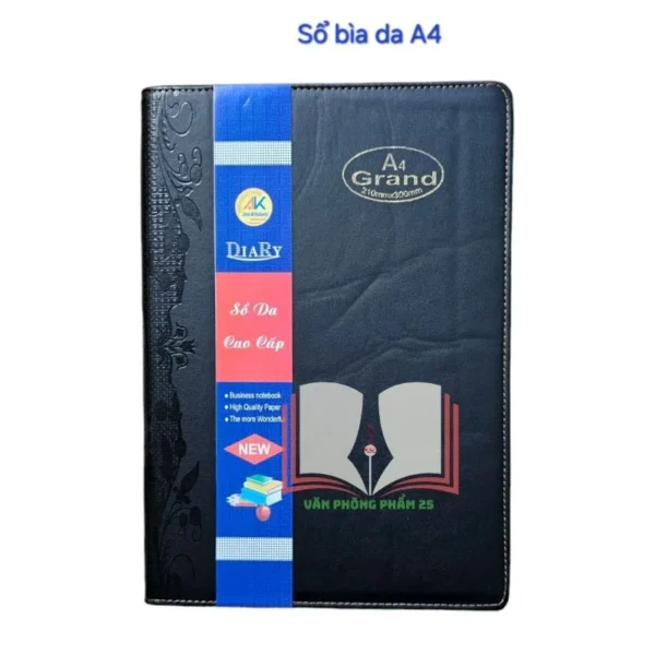 Ảnh Sổ da A4 Grand cho doanh nghiệp