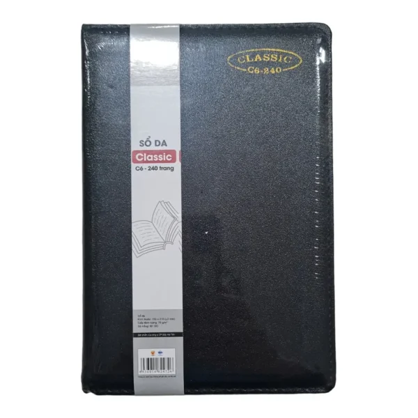 Sổ da A5 - C6 240tr HT (Classic 6)_1 Ảnh Sổ da A5 - C6 240tr HT (Classic 6) cho doanh nghiệp