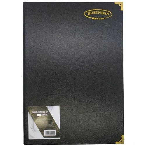 Sổ da BA4 Business 160tr - HT_1 Ảnh Sổ da BA4 Business 160tr - HT cho doanh nghiệp