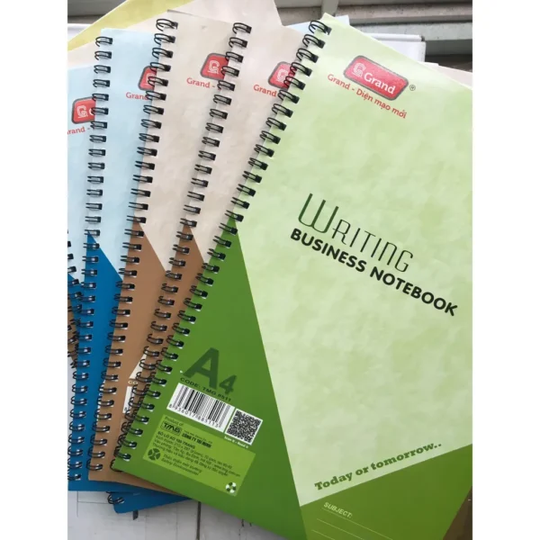 Ảnh Sổ lò xo A4 100 tờ Grand_4