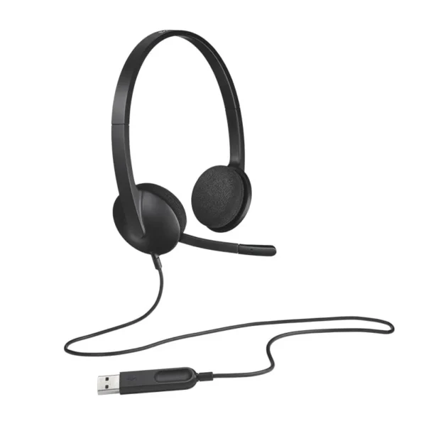 Ảnh Tai nghe Logitech USB H340 Mic khử tiếng ồn_2