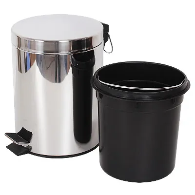 Ảnh Thùng rác đạp chân Inox T12 (KT 39,5X25)_1