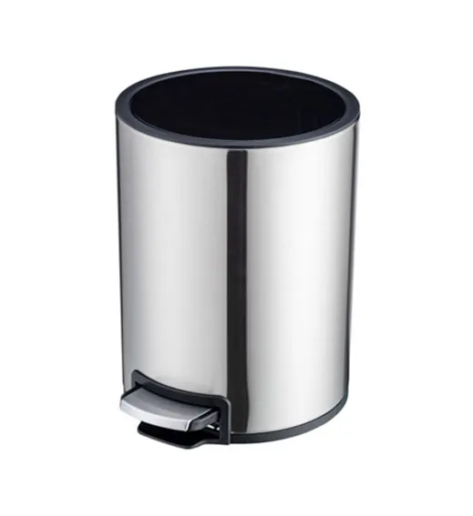Ảnh Thùng rác đạp chân Inox T5 (KT 28X20)_4