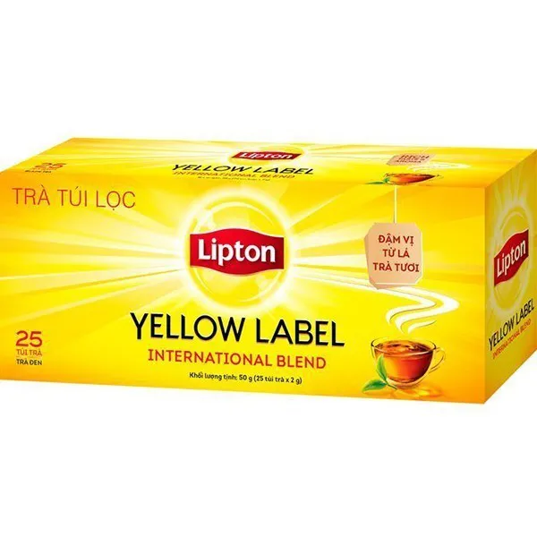 Ảnh Trà lipton túi lọc 25 gói/1 túi_1