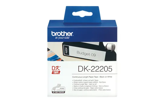 Ảnh Băng in nhãn Tape DK-22205 cho doanh nghiệp